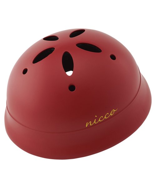nicco ニコ 子供用ヘルメット ベビー 自転車 幼児 男の子 女の子 日本製 KM002L(504406559) nicco(nicco)  MAGASEEK