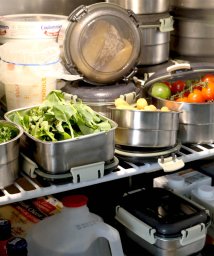 CANAL JEAN(キャナルジーン)/DULTON(ダルトン)"SS FOOD CONTAINER RECTANGLE L"フードコンテナレクタングルL/K20－0124L/その他