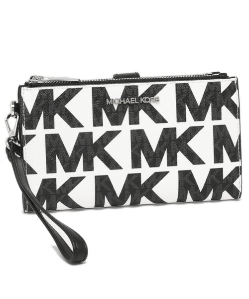 マイケルコース アウトレット 二つ折り財布 ジェットセットトラベル ホワイト レディース Michael Kors 35f1stvw3r Optic White マイケルコース Michael Michael Kors Magaseek