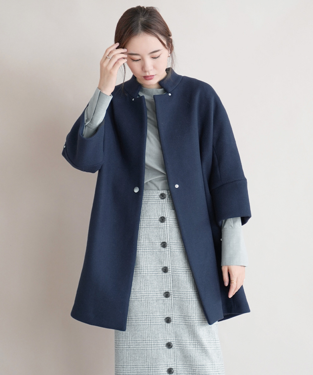 人気ブランド ダブルメルトンコート Aga アウター Backtohealthwoodbury Com