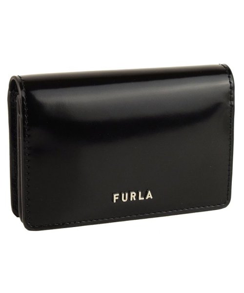 FURLA(フルラ)/【FURLA(フルラ)】FURLA フルラ SPLENDIDA S CARD CASE 名刺入れ/NERO