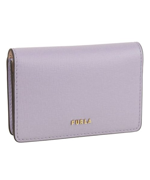 FURLA(フルラ)/【FURLA(フルラ)】FURLA フルラ BABYLON S CARD CASE 名刺入れ/パープル