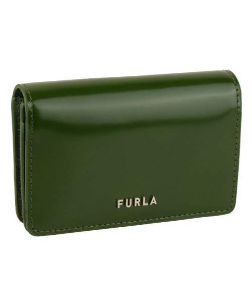 FURLA(フルラ)/【FURLA(フルラ)】FURLA フルラ SPLENDIDA S CARD CASE 名刺入れ/グリーン