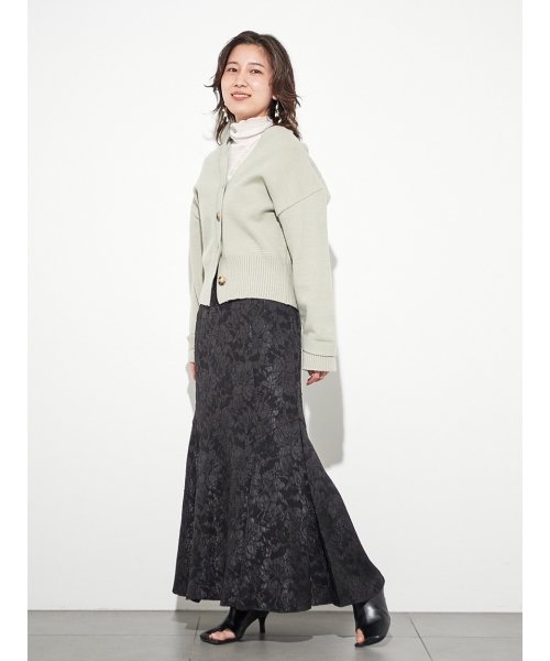 袖ベルトニットカーディガン リリー ブラウン Lily Brown Magaseek