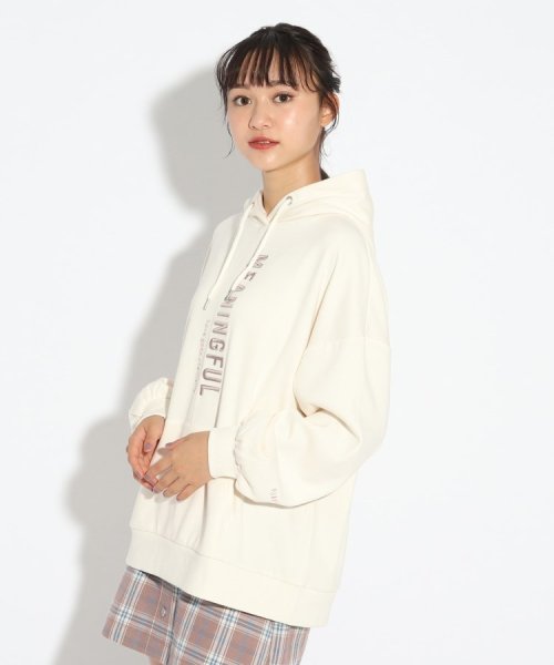 ピンク ラテ Pink Latte まるで着る毛布 あったかビックパーカー Magaseek