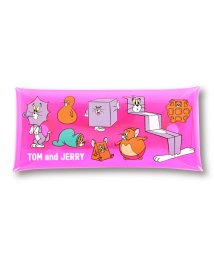 RUNNER(ランナー)/トムとジェリー ペンケース 筆箱 小物入れ クリアマルチケース Lサイズ ワーナーブラザーズ ネコ ネズミ キャラクター グッズ かわいい シンプル トレンド /ピンク