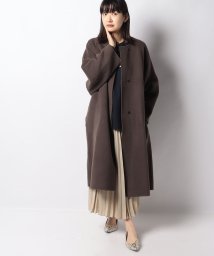 MICA&DEAL(マイカアンドディール)/hand－made dolman coat/(1)QB04G チャコール