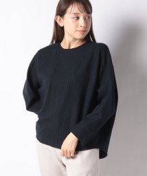 MICA&DEAL(マイカアンドディール)/【セットアップ対応商品】stripe dolman blouse/NAVY
