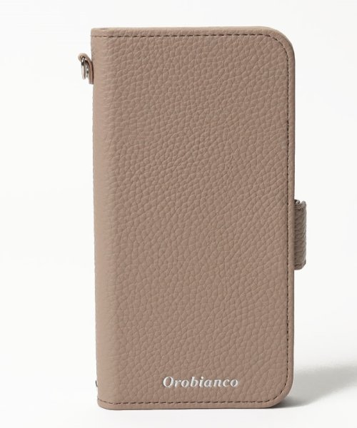 Orobianco（Smartphonecase）(オロビアンコ（スマホケース）)/シュリンク"PU Leather Book Type Case（iPhone 13）/GREGE
