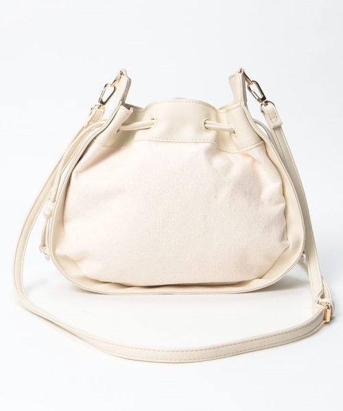 Natural Couture 巾着ラウンドバッグ ナイスクラップ アウトレット Nice Claup Outlet Magaseek