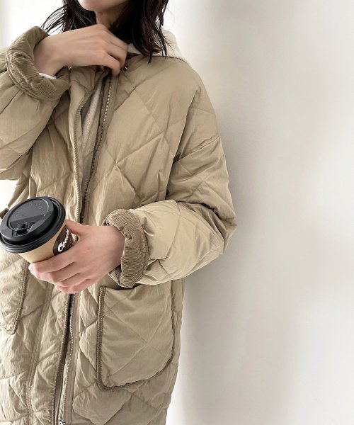 セール Red Chop Works レッドチョップワークス キルティングダウンコート キャナルジーン Canal Jean Magaseek