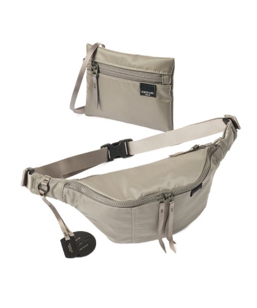 吉田カバン ポーター ポーターガール シェル ウエストポーチ ウエストバッグ ボディバッグ レディース Porter Girl 679 ポーターガール Porter Girl Magaseek
