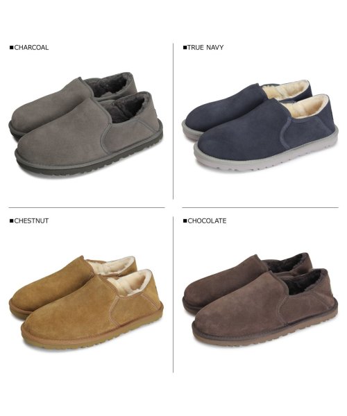 Ugg アグ スリッポン スリッパ シューズ ケントン メンズ レディース Kenton グレー ブラウン ネイビー ブラック 黒 3010 アグ Ugg Magaseek