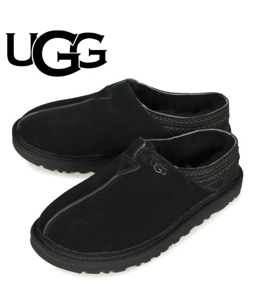 Ugg アグ サンダル スリッポン メンズ ニューマン Neuman ブラック 黒 アグ Ugg Magaseek