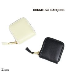 COMME des GARCONS(コムデギャルソン)/ コムデギャルソン 小銭入れ メンズ レディース ラウンドファスナー COMME des GARCONS SA4100 ブラック オフホワイト/ブラック
