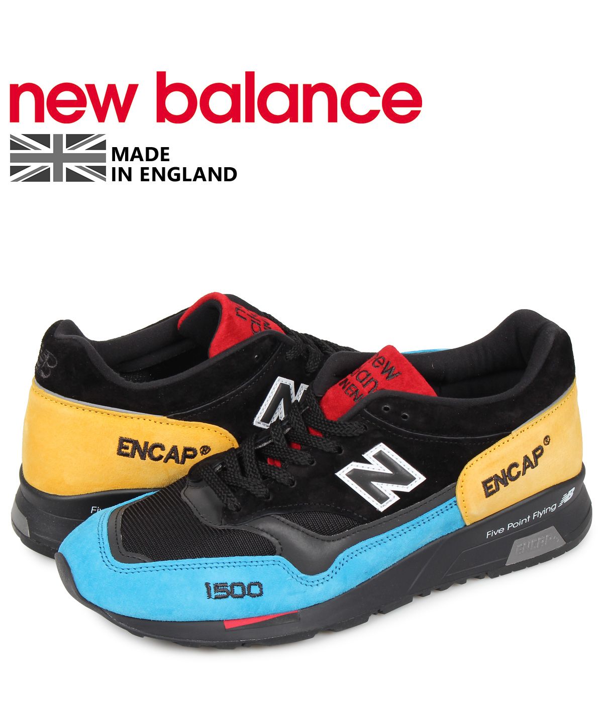 ニューバランス new balance 1500 スニーカー メンズ Dワイズ MADE IN UK ブラック 黒  M1500UCT(504411814) | ニューバランス(newbalance) - MAGASEEK