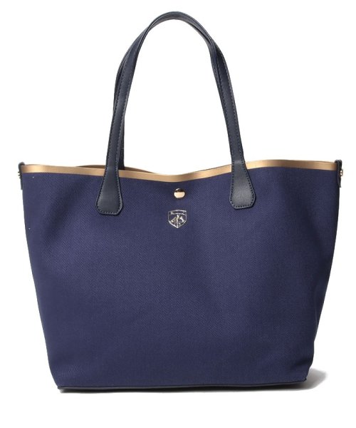 Editors Draw(エディターズドロー)/STUART Tote Bag　トートバック/Navy