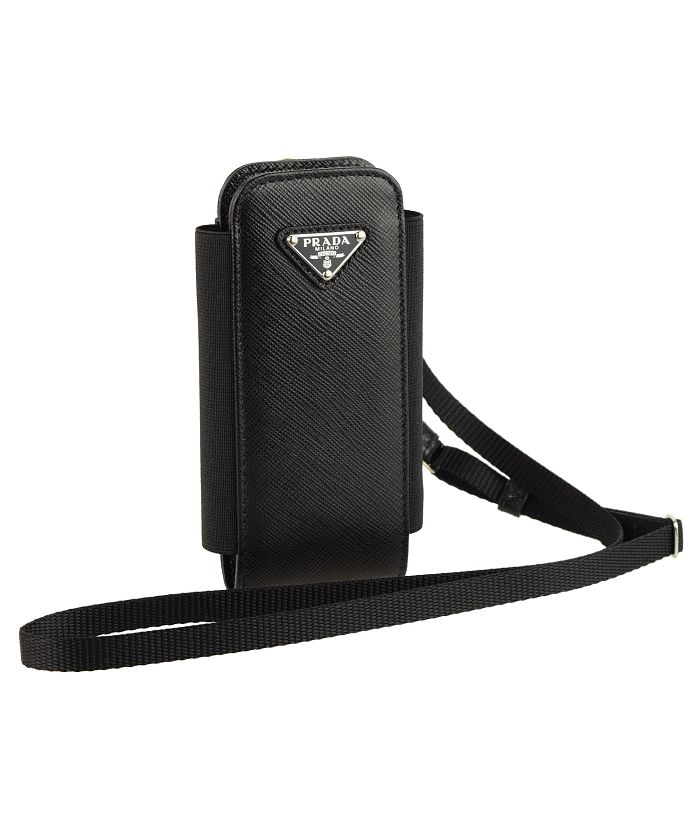 PRADA(プラダ)】PRADA プラダ PHONE CASE ネックストラップ付き ...