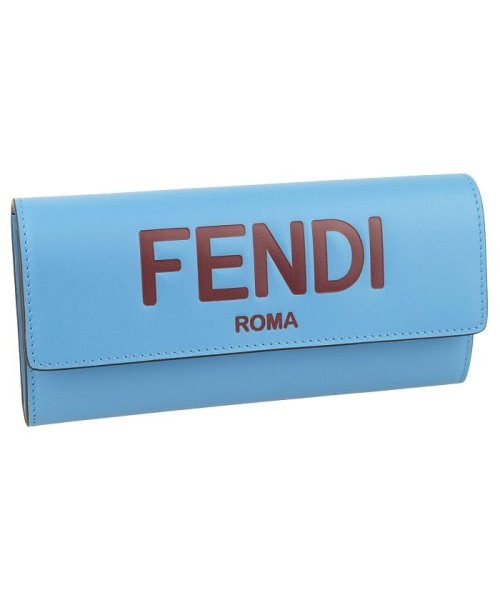FENDI(フェンディ)/【FENDI(フェンディ)】FENDI フェンディ AHNI CONTINENTAL WALLET/ブルー系
