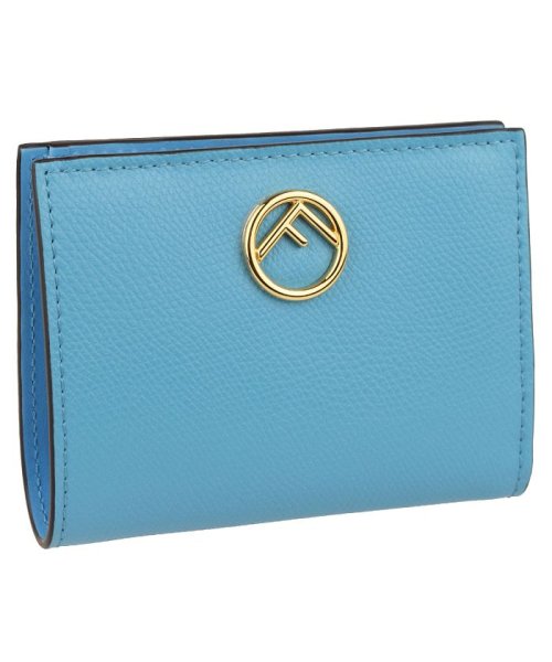 FENDI(フェンディ)/【FENDI(フェンディ)】FENDI フェンディ F IS FENDI SMALL WALLET/ブルー系