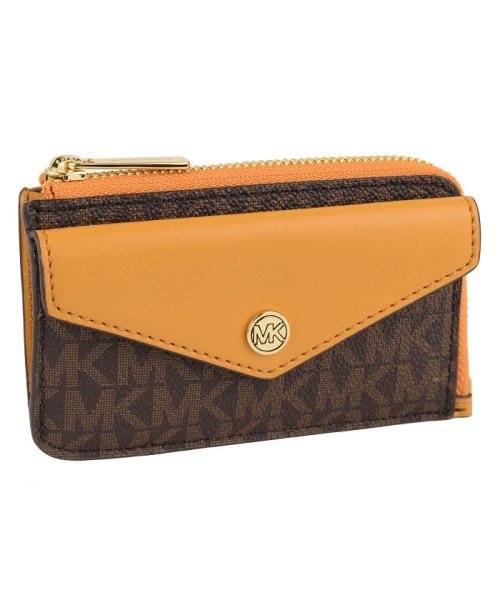 MICHAEL KORS(マイケルコース)/【Michael Kors(マイケルコース)】MichaelKors マイケルコース JET SET S CARD HOLDER/オレンジ系