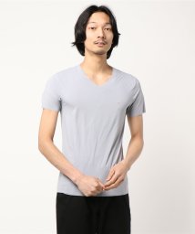 aimoha(aimoha（アイモハ）)/Vネック半袖インナーTシャツ/グレー