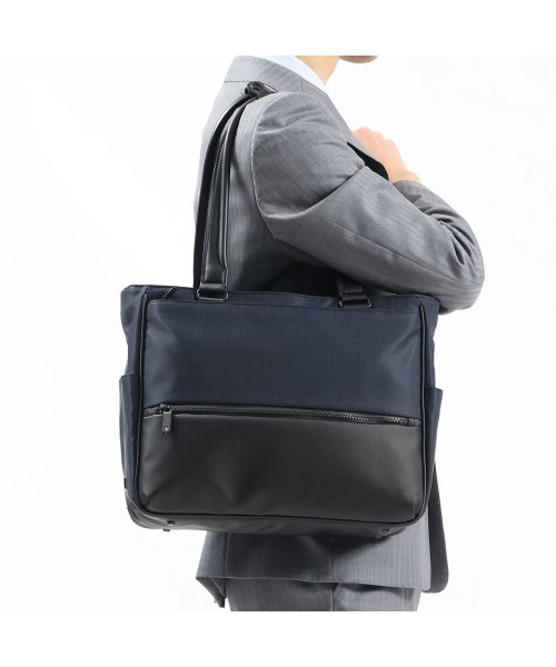 【日本正規品】エースジーン トートバッグ ace.GENE COMBILITE コンビライト ビジネスバッグ A4 ノートPC 11L 撥水 ACE 62518 ジップポケット ×1 さらに ×2 ポケット