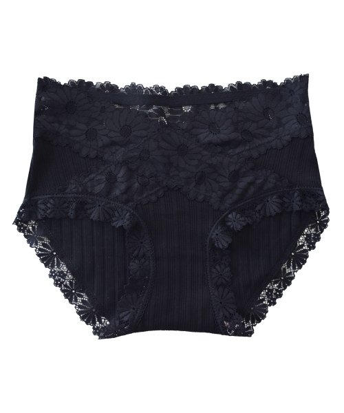 セール レースショーツ レディース コットン素材 綿混 花柄 フラワー 下着 単品 パンティー きれいめ セクシー ショーツ 響かない ベーシック デイリー ストレッチ レースレディース Lace Ladies Magaseek
