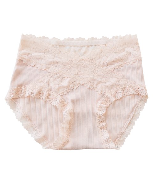 セール レースショーツ レディース コットン素材 綿混 花柄 フラワー 下着 単品 パンティー きれいめ セクシー ショーツ 響かない ベーシック デイリー ストレッチ レースレディース Lace Ladies Magaseek