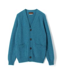 TOMORROWLAND MENS(TOMORROWLAND MENS)/カシミヤ×スーパーキッドモヘア Vネックカーディガン/65ブルー