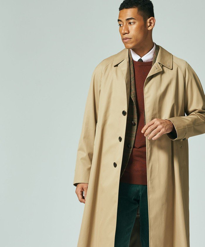 J.PRESS BASIC】VENTILE ギャバジン バルマカーン コート(504425392 