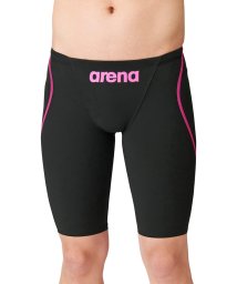 arena (アリーナ)/【WA承認】アクアフォースフュージョントライ ハーフスパッツ/ブラック×ピンク