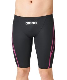 arena (アリーナ)/【WA承認】アクアアドバンスド ジュニアハーフスパッツ/ブラック×ピンク