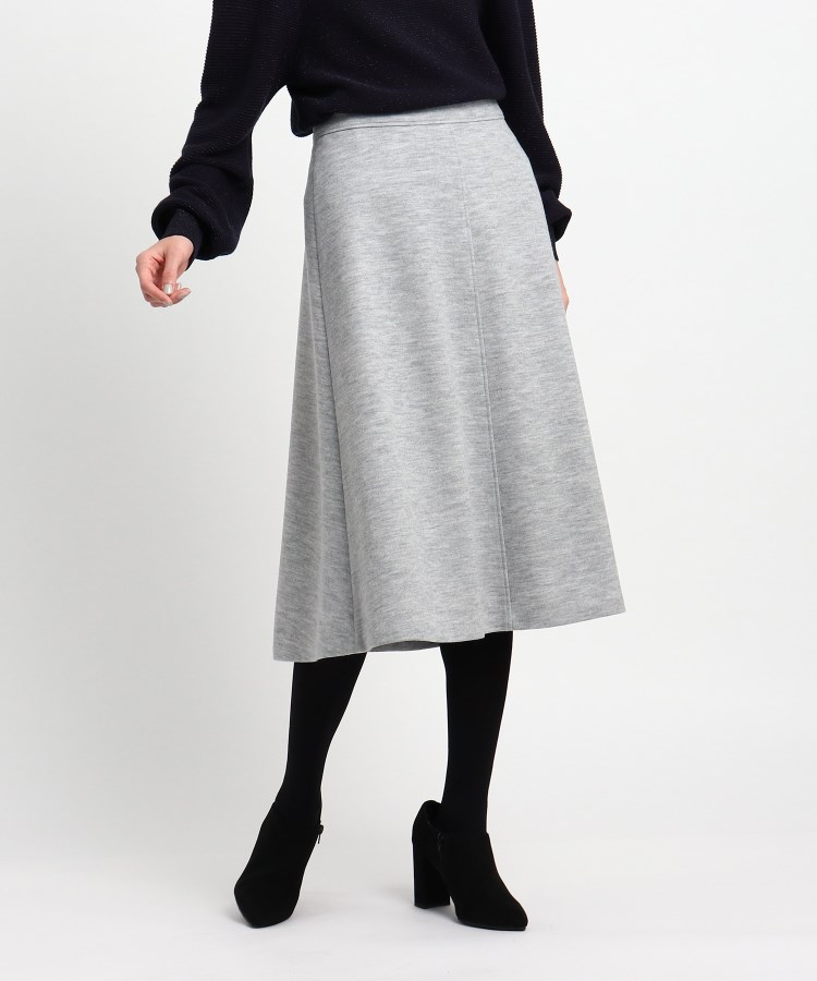 セール クードシャンス Coup De Chance 日本製 リールスムースミモレ丈スカート Magaseek