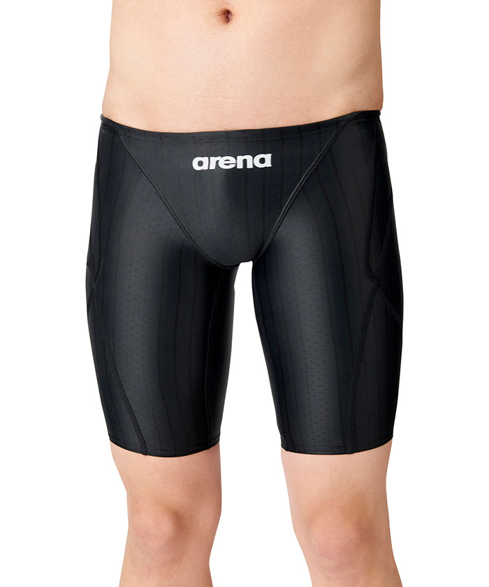 arena(ings) 【競泳水着】アクアレーシング ジュニアハーフスパッツ|公式大会可 【返品不可商品 ブラック系1 R130 arena(ings) 【競泳水着】アクアレーシング ジュニアハーフスパッツ|公式大会可 【返品不可商品 ブラック系1 R130