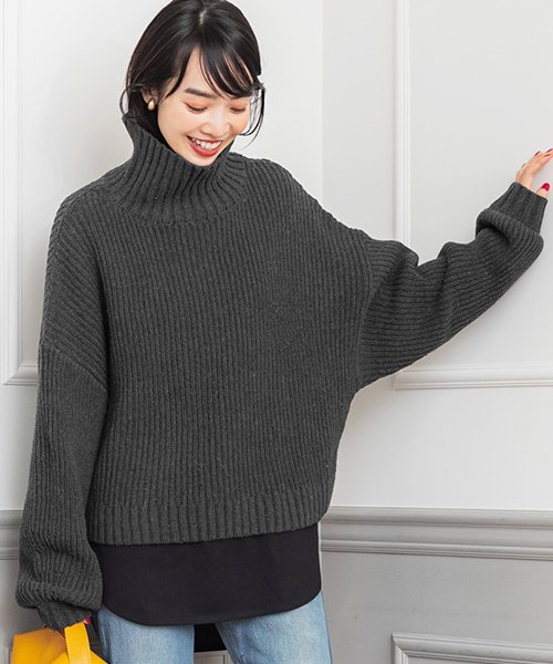 セール ゆるシルエットタートルニット コカ Coca Magaseek セール ゆるシルエットタートルニット コカ Coca Magaseek