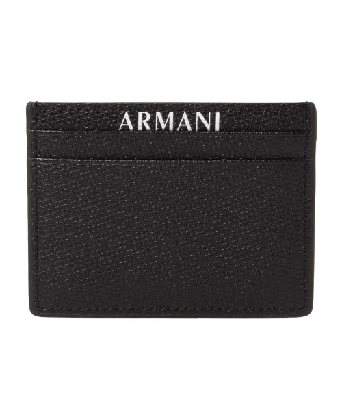ARMANI EXCHANGE(アルマーニエクスチェンジ)/【メンズ】ARMANI EXCHANGE　958053 1A807　カードケース/ブラック系