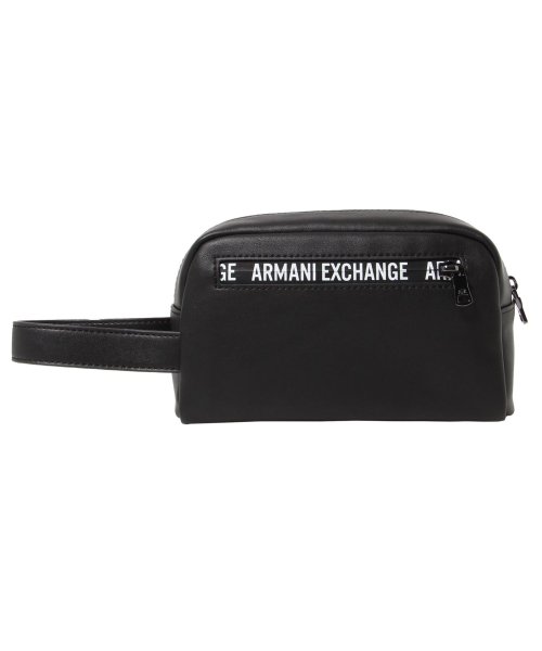 ARMANI EXCHANGE(アルマーニエクスチェンジ)/【メンズ】ARMANI EXCHANGE　958410 1A803　ポーチ/ブラック系