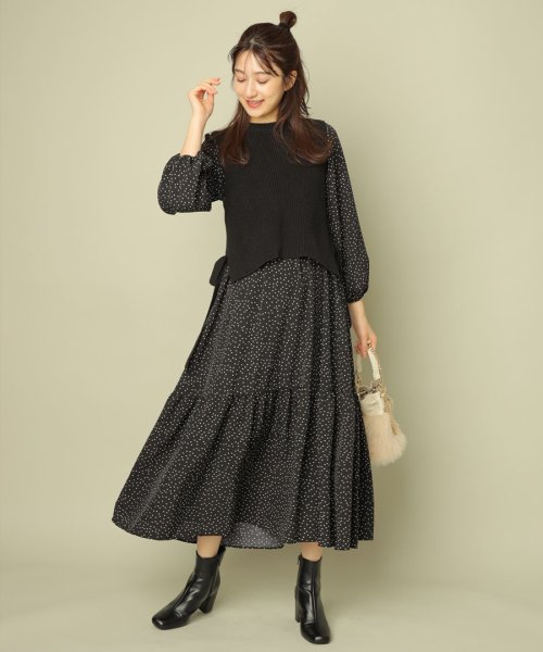 ニットベストワンピースｓｅｔ リランドチュール Rirandture Magaseek