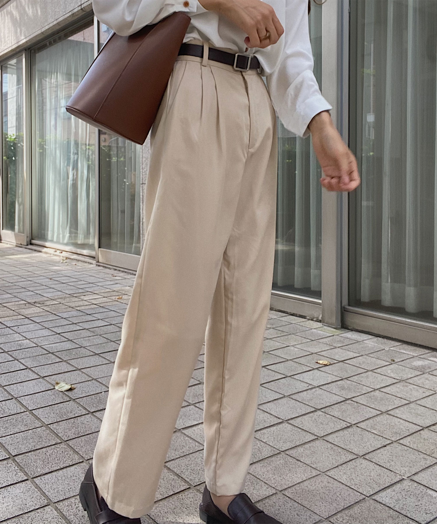 オースチンリード ☆ チェック ツータック スラックス パンツ - 通販