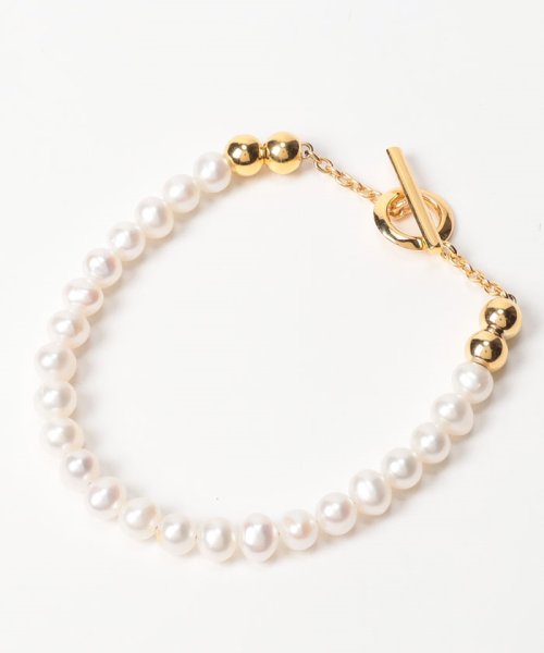 ＳＹＭＰＡＴＨＹ　ＯＦ　ＳＯＵＬ　Ｓｔｙｌｅ(シンパシーオブソウルスタイル)/Pearl Bracelet(Gold)/gold