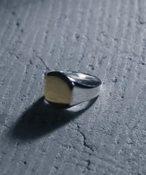 MAISON mou(メゾンムー)/【YArKA/ヤーカ】silver925 flat face ring[mshi1]/フラット面リング シルバー925 /シルバー系1