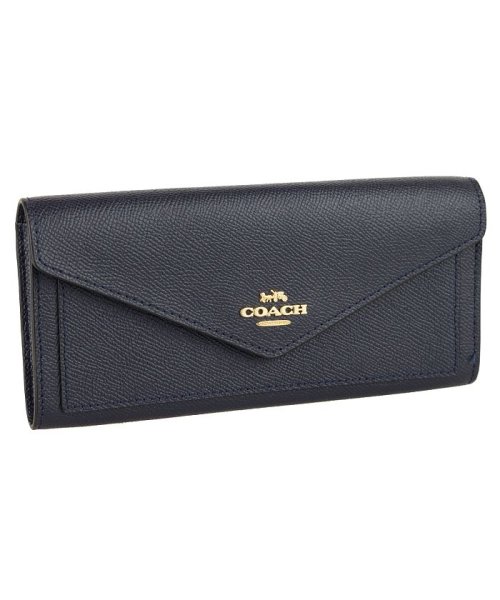 COACH(コーチ)/【Coach(コーチ)】Coach コーチ SOFT WALLET 財布 長財布/Navy