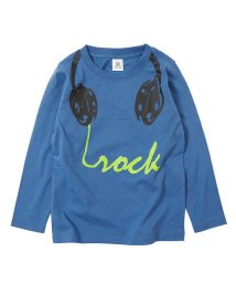 devirock(デビロック)/デビラボ 長袖Tシャツ/ブルー系1