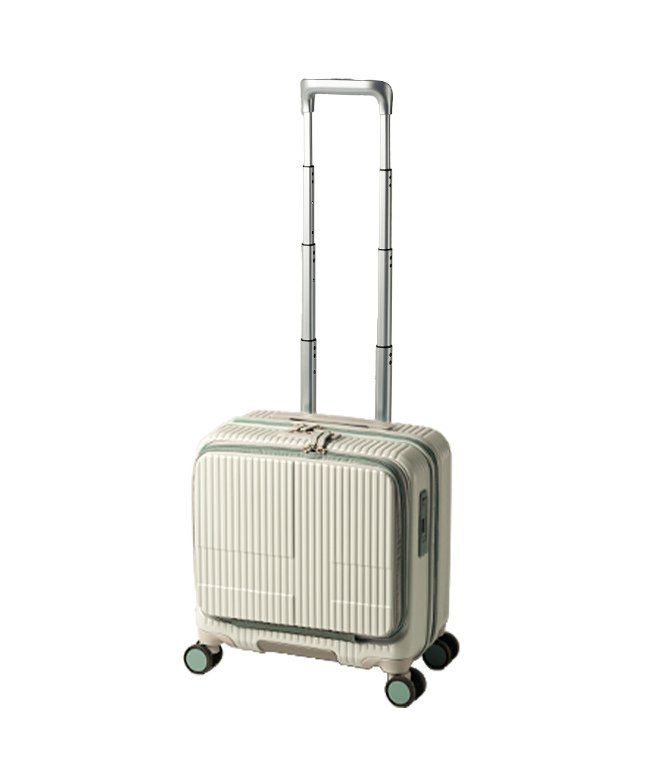 カバンのセレクション イノベーター スーツケース 機内持ち込み Sサイズ 33L フロントオープン ストッパー付き ビジネスキャリー INNOVATOR INV20 ユニセックス ベージュ フリー 【Bag & Luggage SELECTION】