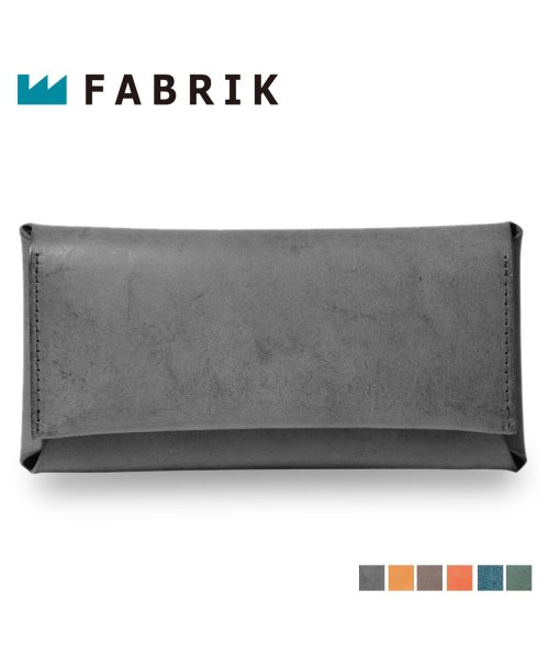 FABRIK(ファブリック)/ファブリック FABRIK 長財布 メンズ レディース 本革 LONG WALLET ブラック ブラウン レッド ブルー ダーク グリーン 黒 F13011/ブラック