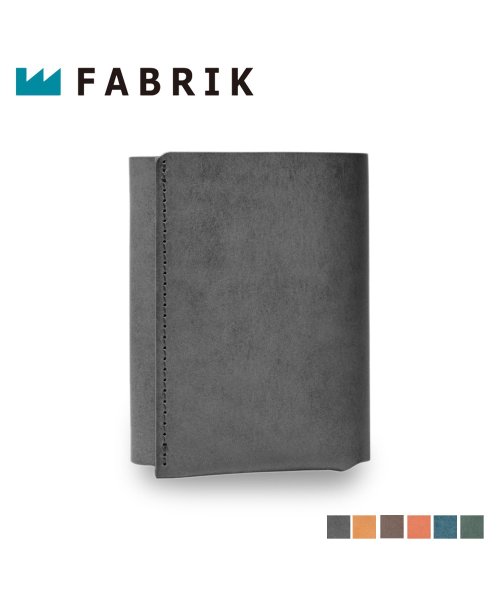ファブリック FABRIK 三つ折り財布 メンズ レディース 本革 WALLET 