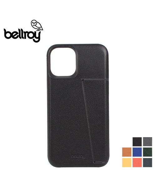 Bellroy(ベルロイ)/ ベルロイ Bellroy iPhone 12mini ケース スマホ 携帯 アイフォン メンズ レディース PHONE CASE ブラック グレー ブラウン /ブラック