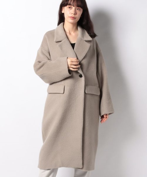 MICA&DEAL(マイカアンドディール)/mohair chester coat/MOCHA