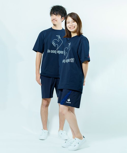 le coq sportif (ルコックスポルティフ)/ヘランカショートスリーブシャツ【アウトレット】/ネイビー